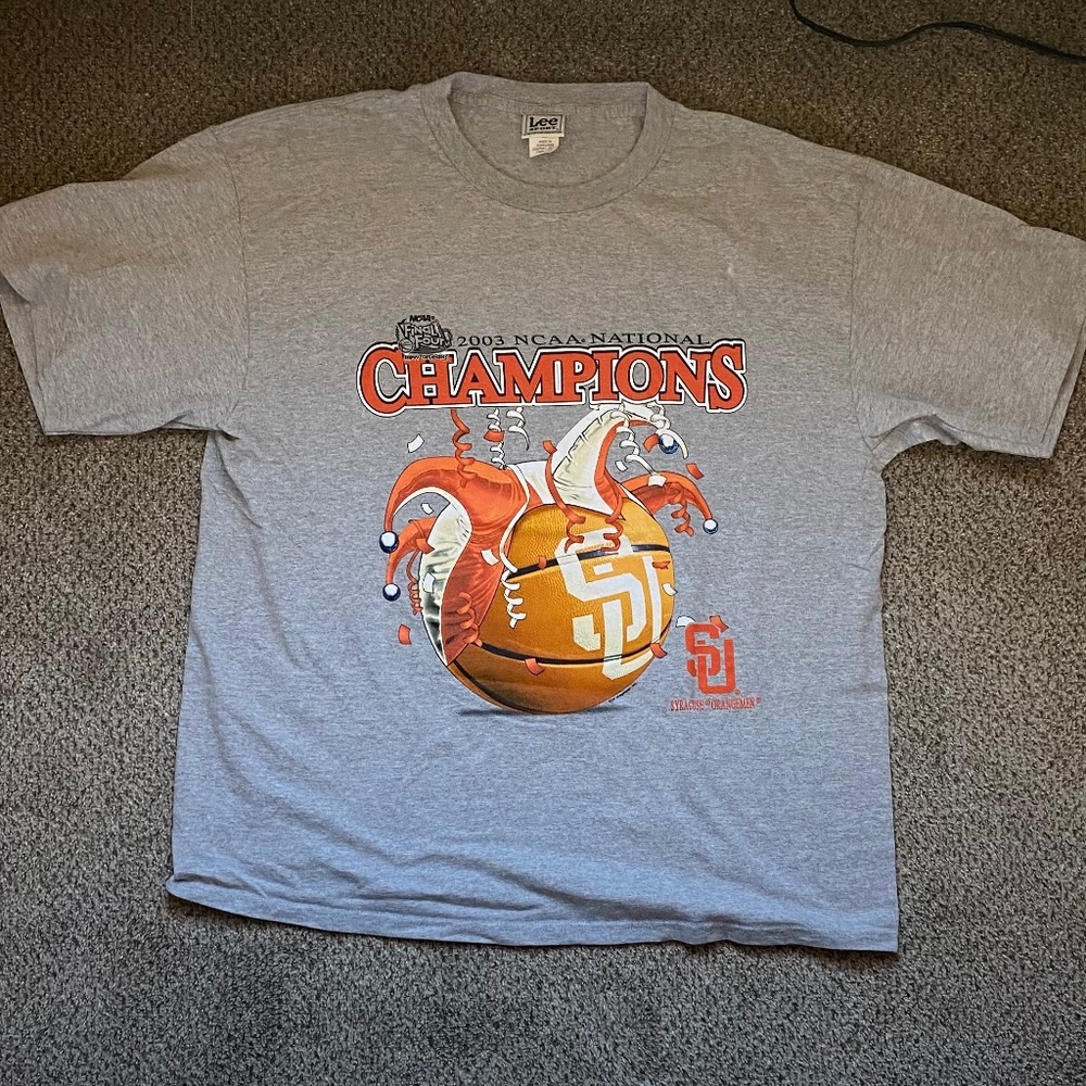 LEE Vintage 2003 Syracuse Basketball NCAA National Champs